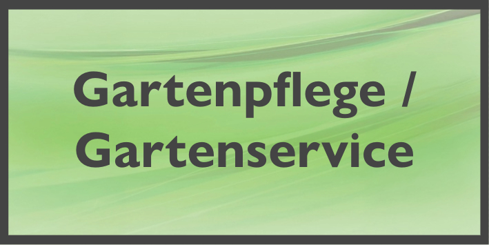 Gartenpflege